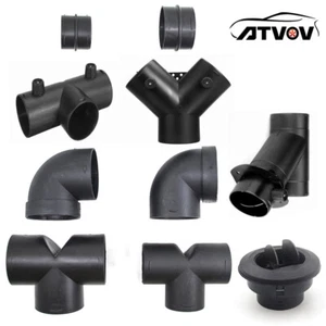 42/60/75mm Ducting Elbow Joiner Connector Pipe Outlet For Webasto Diesel Heater - Picture 1 of 35