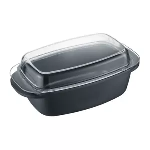 Berndes Aluguss Unibräter mit Glasdeckel beschichtet 33 x 21 cm - Bild 1 von 1