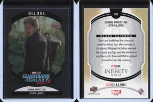 2022 Oberdeck Marvel Allure schwarz Regenbogen #59 Chris Pratt als Star-Lord - Bild 1 von 1