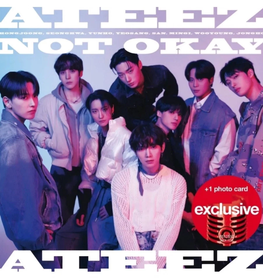 ATEEZ - NOT OKAY (Limited Edition A) (Target Exclusive) Foto 1 de 1