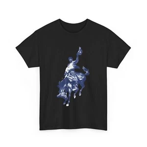 Cowboy Rodeo T-shirt, Horse Western Country Men Vintage T-shirt - Picture 1 of 6