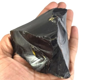 Quarzo affumicato brasiliano naturale 1363 ct/91 mm pietra preziosa grezza certificata AGSL E4639 - Foto 1 di 6