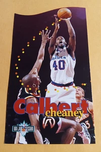 1995-96 Fleer NBA Jam Session Die-Cut Calbert Cheaney #D115 - Bullets - Picture 1 of 2