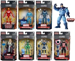 Hasbro Marvel Legends Avengers SET MIT 7+1 BAF CONTROLLER 6" FIGUR WAVE 1 2022 - Bild 1 von 9