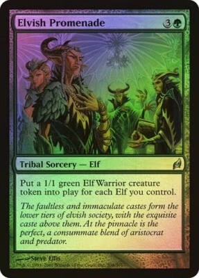 Lorwyn  MTG  FOIL  Elvish Promenade   Magic - Image 1 of 2