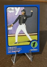 Hendry Mendez /99 BLUE BORDER SP 2022 Topps Heritage Minor League Brewers