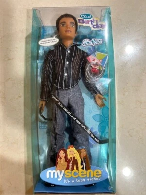 NIB MY SCENE CLUB BIRTHDAY SUTTON DOLL WITH ACCESSORIES #G6318 - Image 1 of 3