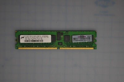 Genuine Hp Memory Proliant?1GB 400MHZ PC2-3200 REGISTERED DDR2 DIMM 345113-851 - Image 1 of 2
