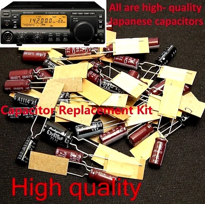 Kenwood TS-50S / TS-60S Radial + SMD electrolytic Capacitor Replacement Kit - Image 1 of 2