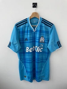 OLYMPIQUE MARSEILLE 2010/2011 AWAY FOOTBALL SHIRT SOCCER MAILLOT JERSEY ADIDAS - Picture 1 of 13
