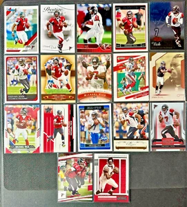 MICHAEL VICK ~ 17x NFL Football Card Lot w/Insert Card [ATLANTA FALCONS] - Picture 1 of 4