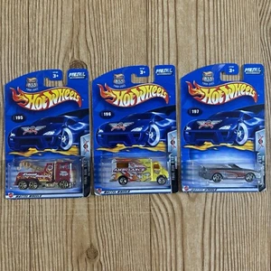 NEW 2003 Hot Wheels FINAL RUN Series METAL COLLECTION Ambulance Mustang Truck - Picture 1 of 4