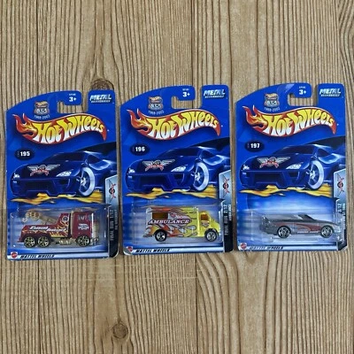 NEW 2003 Hot Wheels FINAL RUN Series METAL COLLECTION Ambulance Mustang Truck - Image 1 of 4