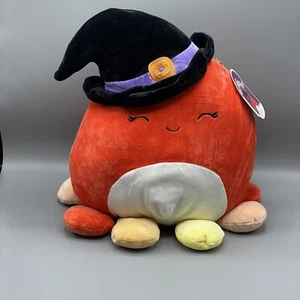 Squishmallows Octopus Detra Witch Halloween Plush Stuffed Toy 12" Inch - Picture 1 of 9
