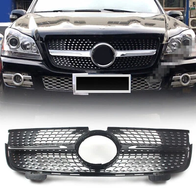 Parrilla delantera para Mercedes Benz Clase GL X164 GL320 2007-2009 ABS plástico Foto 1 de 4