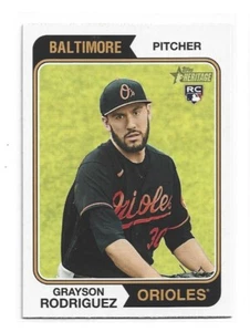 2023 Topps Heritage High Series Rookie Grayson Rodriguez #541 - Bild 1 von 1