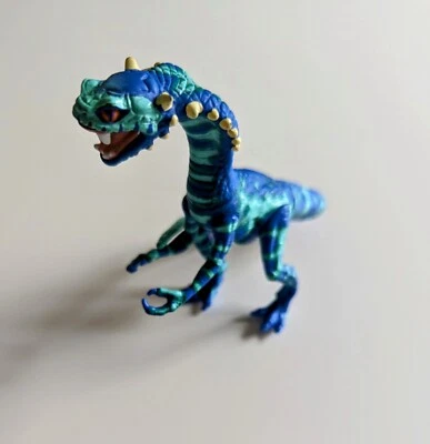 Figura de dinosaurio de colección Playmates 1994 Primal Rage Vertigo Blue Atari Games Foto 1 de 4