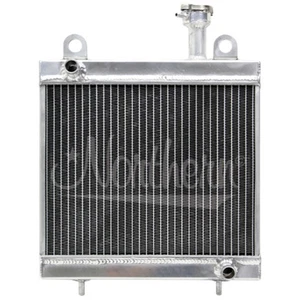 2455032 Polaris ATV Radiator - 9 1/8 x 11 3/4 x 1 3/8 OEM: 1240463, 1240504 - Picture 1 of 1