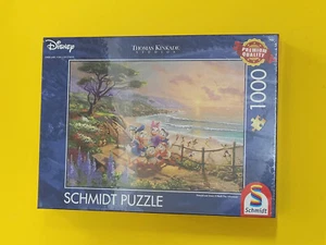 Puzzle Kinkade Disney Donald and Daisy A Duck Day Afternoon 1000 NEU Sammlung - Bild 1 von 1