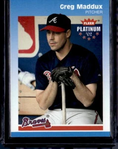 2002 Fleer Platinum #61 Greg Maddux - Picture 1 of 2