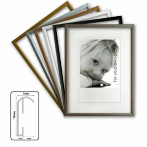 Aluminum Frame Kingsale®, Picture Frame Aluminum, 6 Different Colors - Picture 1 of 25