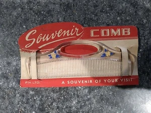 Vintage Souvenir Comb - Picture 1 of 3