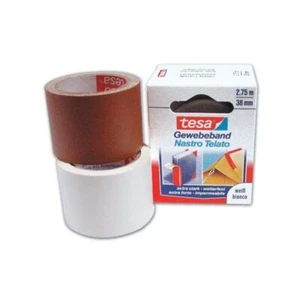 Nastro Telato Multiuso Marrone in tela extra Forte Tesa H 38mm Lunghezza 2,75 mt - Foto 1 di 1