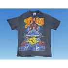 Vintage 1980er Jahre Ronnie James Dio T-Shirt Last in Line Band Größe Medium USA