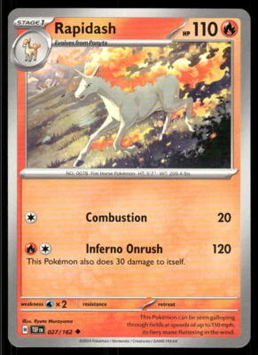 SV05: Temporal Forces #027/162 Rapidash - Image 1 of 2