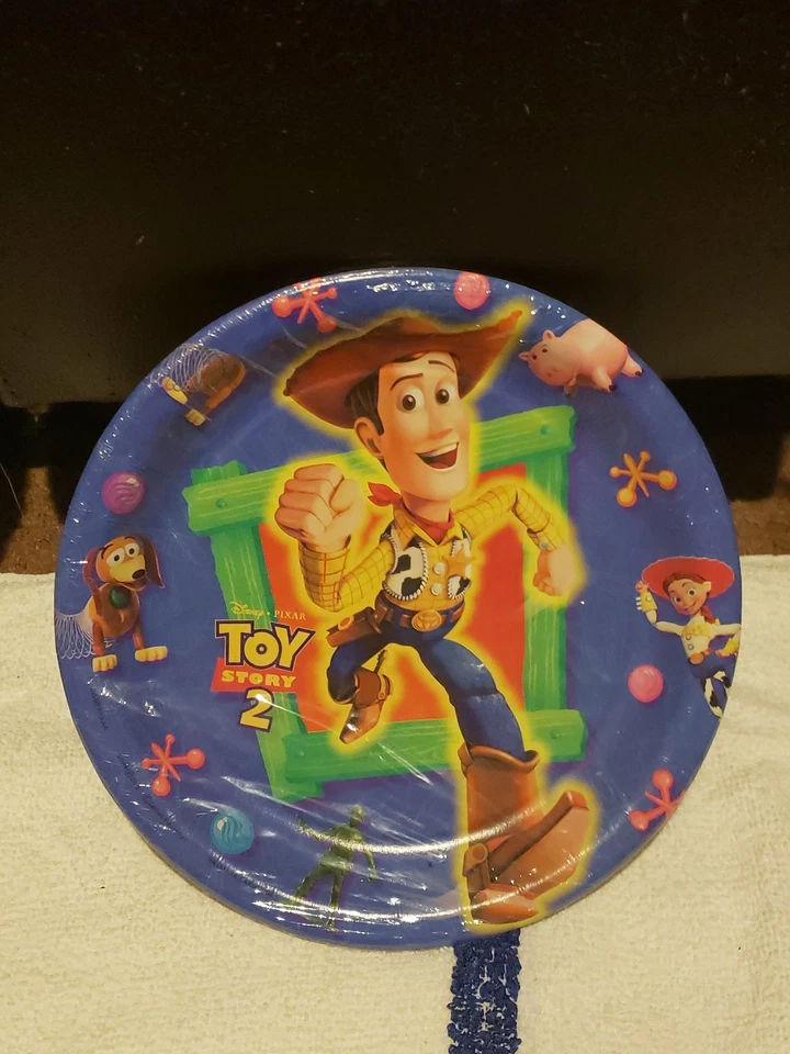 TOY STORY Star Power Woody Buzz Suministros de Fiesta de Cumpleaños Vajilla Decoraciones Foto 1 de 3