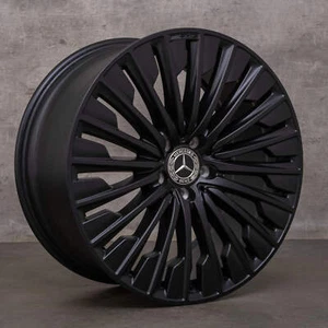 Mercedes E-Klasse AMG Felge 20 Zoll W214 S214 A2144010600 Hinterachse schwarz - Bild 1 von 3