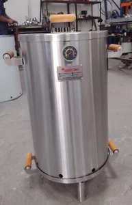 Smoke Barrel 40 Lb. Stainless Steel - Picture 1 of 4
