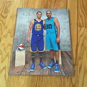 Stephen Curry Signed 11x14 Photo With Dell Warriors Autographed - Picture 1 of 1