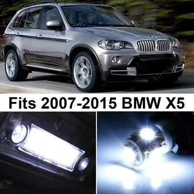 Paquete interior de 20 luces LED blancas de xenón premium actualización para BMW X5 Foto 1 de 4
