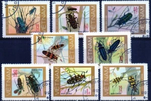 Vietnam serie completa año 1988 usada insectos - Imagen 1 de 1