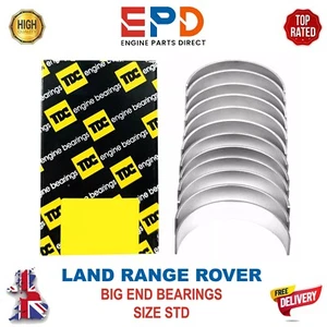 LAND RANGE ROVER 3.0 TDV6 DIESEL 306DT BIG END CONROD BEARINGS STD DISCOVERY TDC - Picture 1 of 5