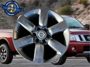 Nissan Titan SV OEM Rim Wheel 20x8 2012 2015 403009FF0A NEEDS SOME TLC Curb Rash - Picture 1 of 8