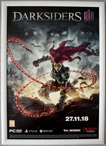Darksiders 3 SELTEN PS4 PC XBOX ONE 42 cm x 59 cm Werbe-Poster - Bild 1 von 2