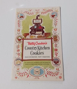 Vintage Betty Crocker's Country Kitchen Cookies Recipes Booklet Printed 1958 - Picture 1 of 6