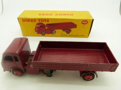Dinky 421 Electric Articulated Lorry in Complete Original Box — 第 1/4 张图片