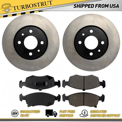 Kit de pastillas de freno delanteras OE para Fiat 500 2012-2017 1,4 L Foto 1 de 2