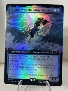 1x - Katara, Waterbending Master - FOIL EXTENDED ART - Avatar: Eternal - NM MTG - Picture 1 of 6