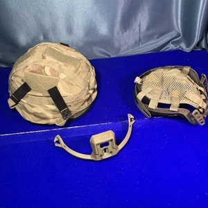 Virtus Revision Battleskin Helmet Replacement Mesh Liner & Cradle & Cover Medium - Picture 1 of 16