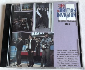 BRITISH INVASION:HISTORY OF BRITISH ROCK V.3-CD-(VARIOUS,Manfred Mann,The Troggs - Imagen 1 de 2