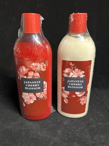 Bath and Body Works JAPANESE CHERRY BLOSSOM Shampoo & Conditioner 2pc Set B5 - Picture 1 of 3