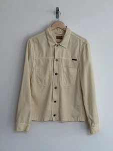 Nudie Jeans Co. "Ronny" Cord Shacket Overshirt Beige Herren Medium - Bild 1 von 15