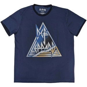 Def Leppard Triangle Logo Ringer T-Shirt - Bild 1 von 3