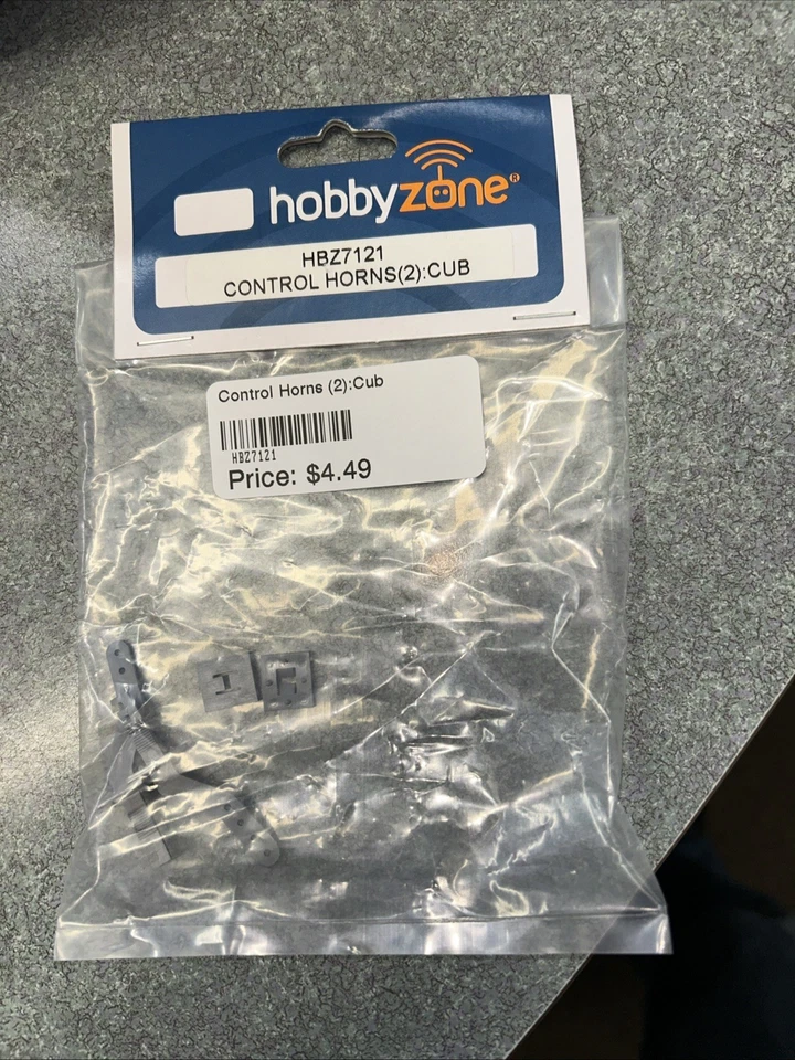 HobbyZone HBZ7121 Control Horns (2): Super-Cub & LP - Image 1 of 1