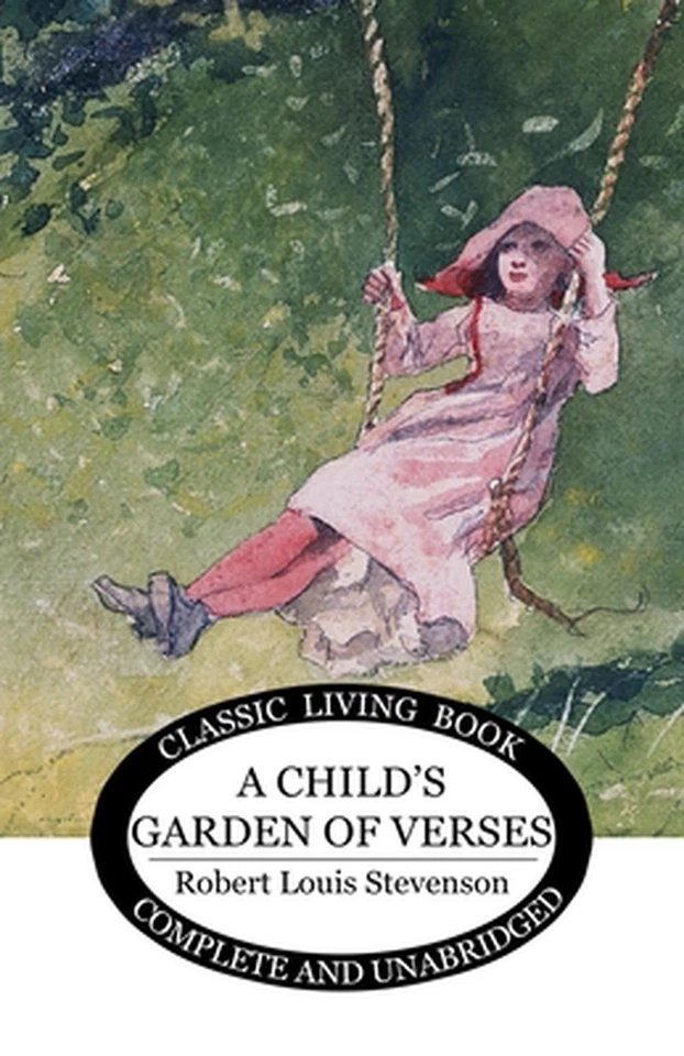 A Child's Garden of Verses by Robert Louis Stevenson Paperback Book - Image 1 of 1