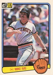 1983 Donruss #485 Mike Ivie - Picture 1 of 2